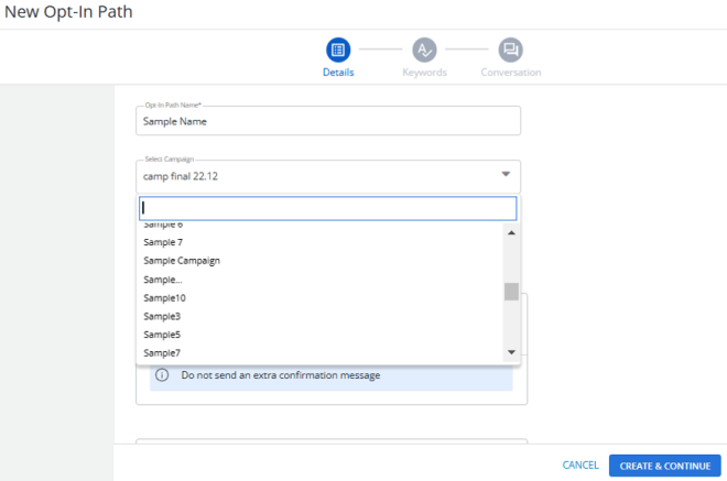 new opt-in path stepper